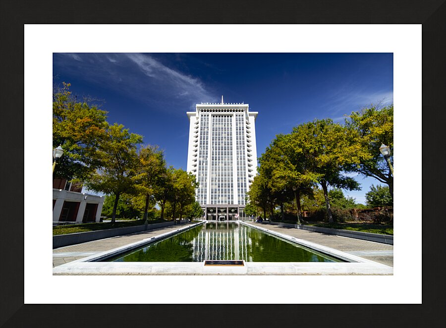 RSA Building Montgomery Alabama  in Color Picture Frame print