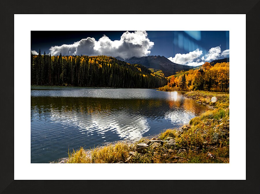 Aspen Heaven at Telluride Picture Frame print