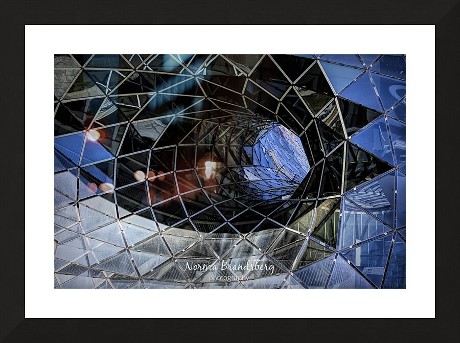 MyZeil Infinity Building Exterior Picture Frame print