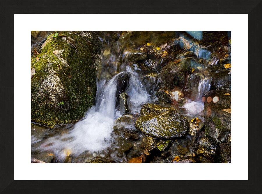 Autumn Mountain Stream Picture Frame print