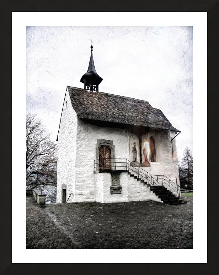 Rappervil Our Ladys Chapel Picture Frame print