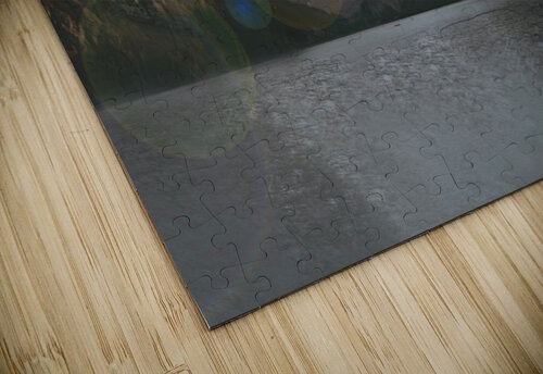 Canadian Banff Lake Louise Sunset Glow Norma Brandsberg Photography puzzle