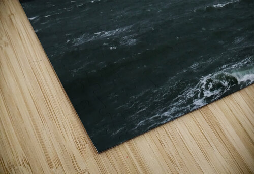 Lofoten Gale Wind sand Rocky Coastline Norma Brandsberg Photography puzzle