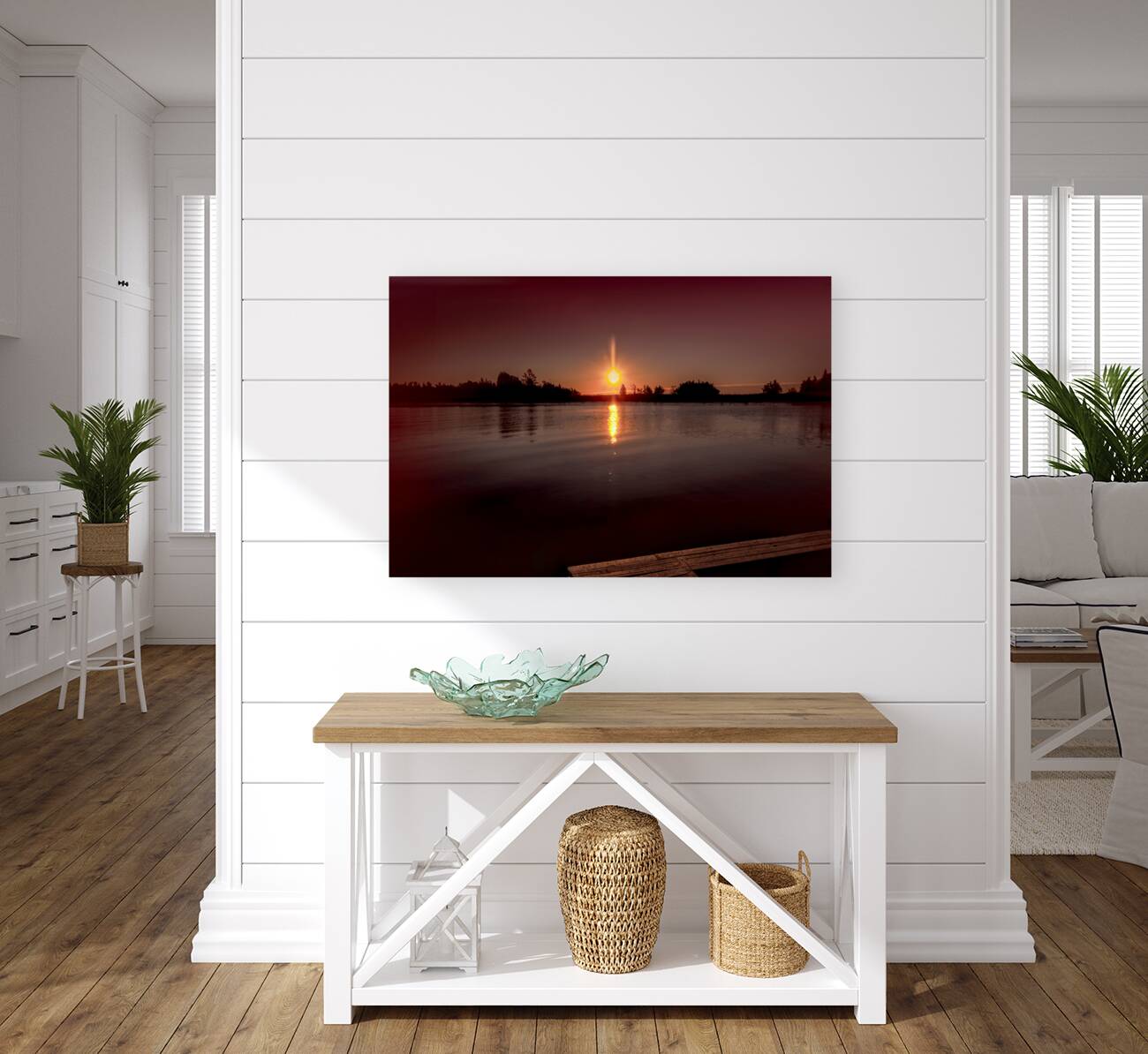 Sunrise Light and Shadows Reproduction