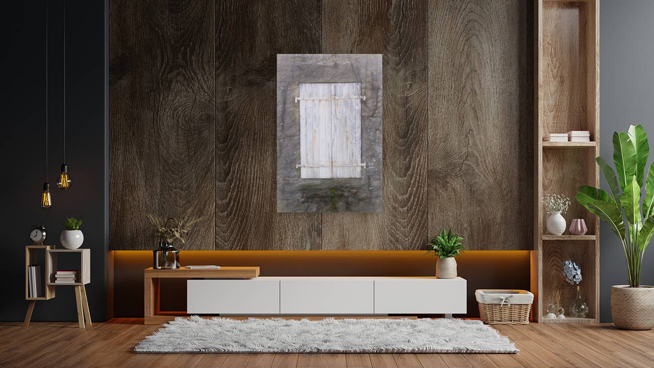 Antique Monet Style French Window Reproduction