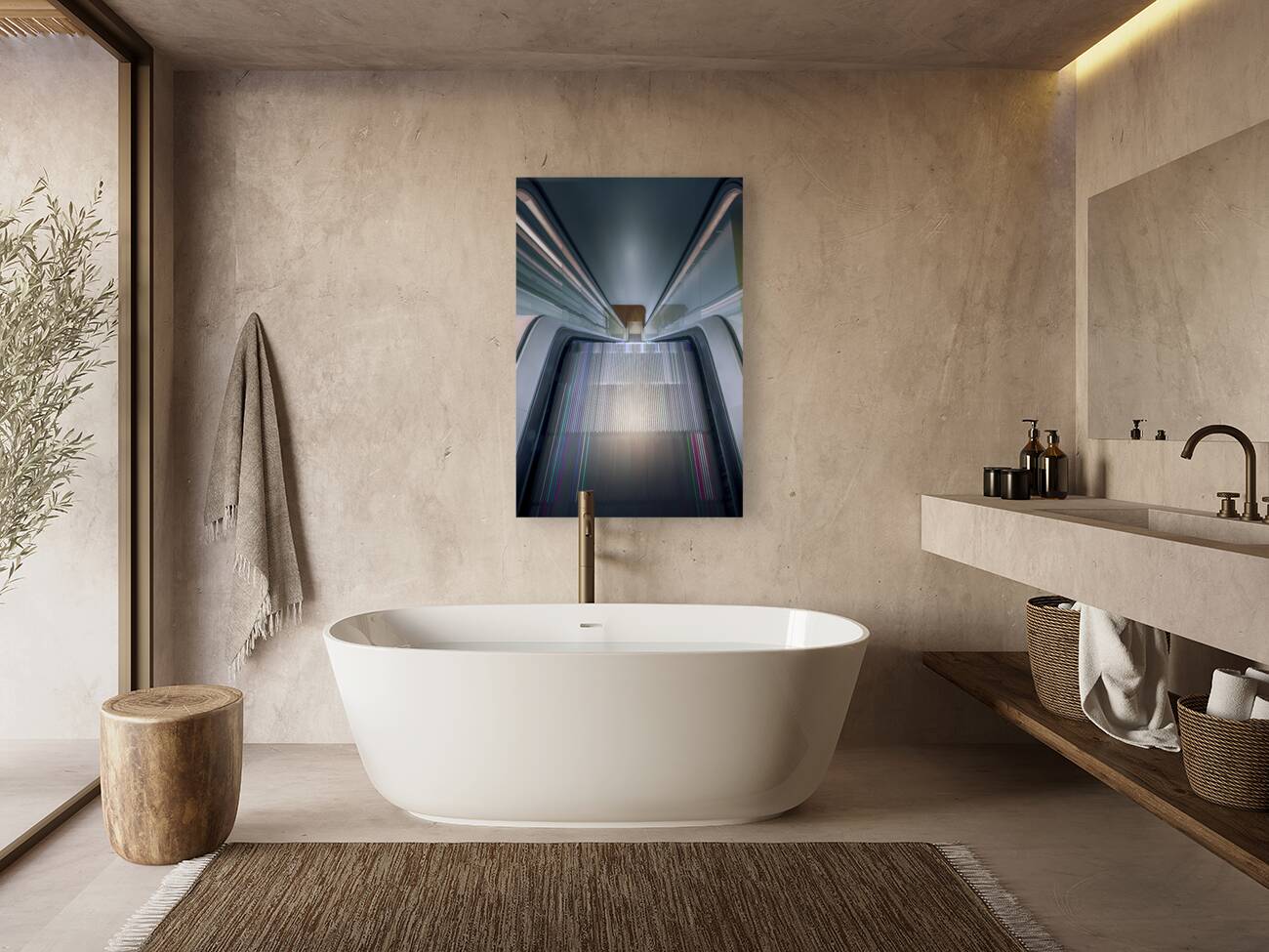 Amsterdam Stedelijk Museum Stairs Reproduction