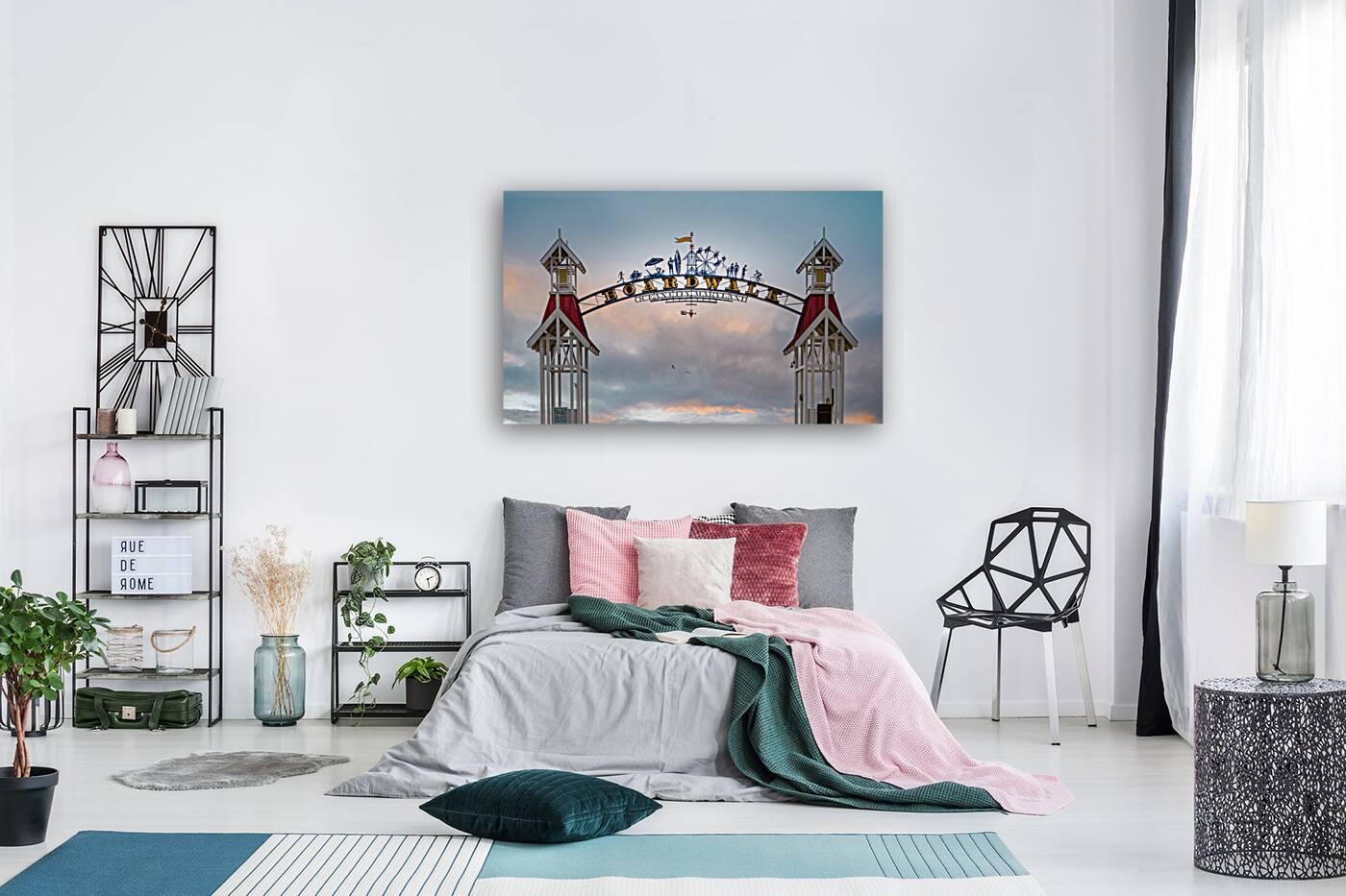 Ocean City Boardwalk Sign Reproduction