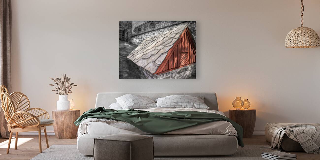 Oslo Akershus Fortress and Castle Barn Reproduction