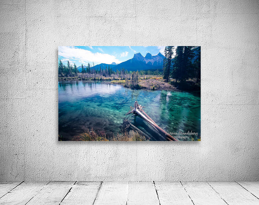 Banff Alberta Canada Bow River Canmore Wall Preview