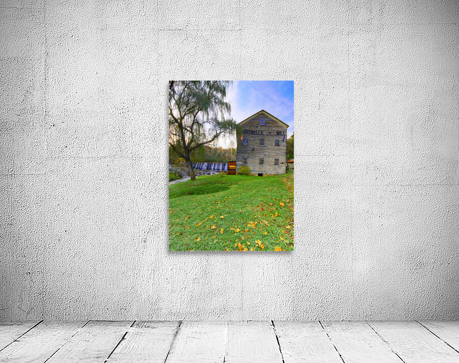 Brightwell Gristmill in Autumn Wall Preview