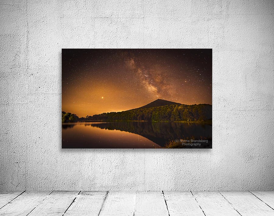 Blue Ridge Parkway Milky Way Wall Preview