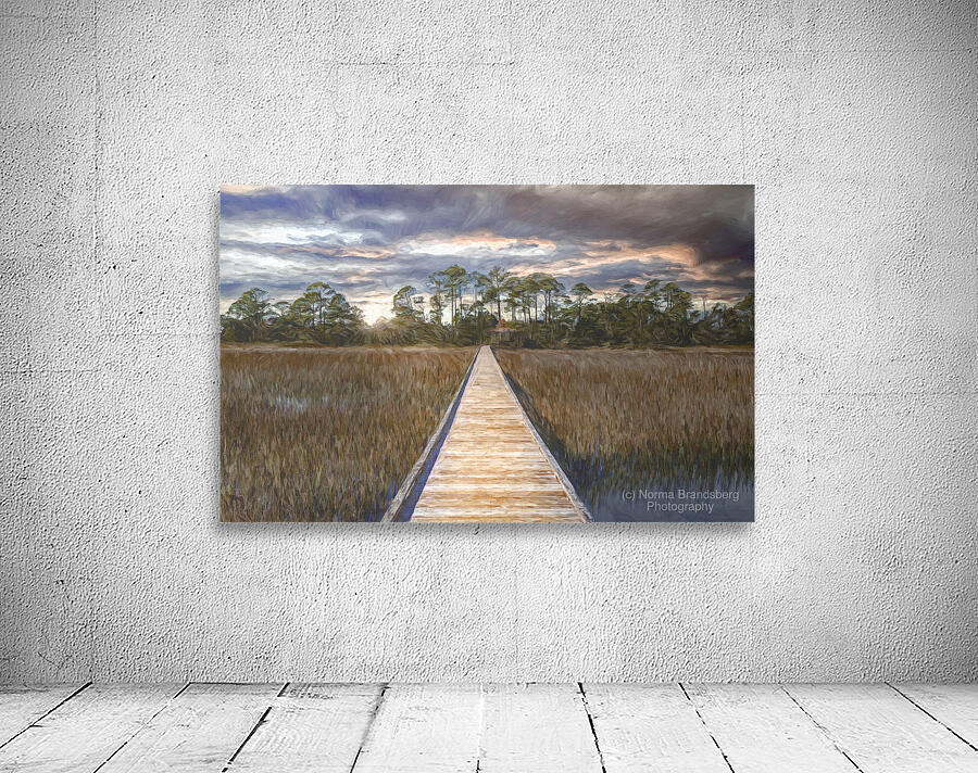 Hunting Island Marsh Walk Wall Preview