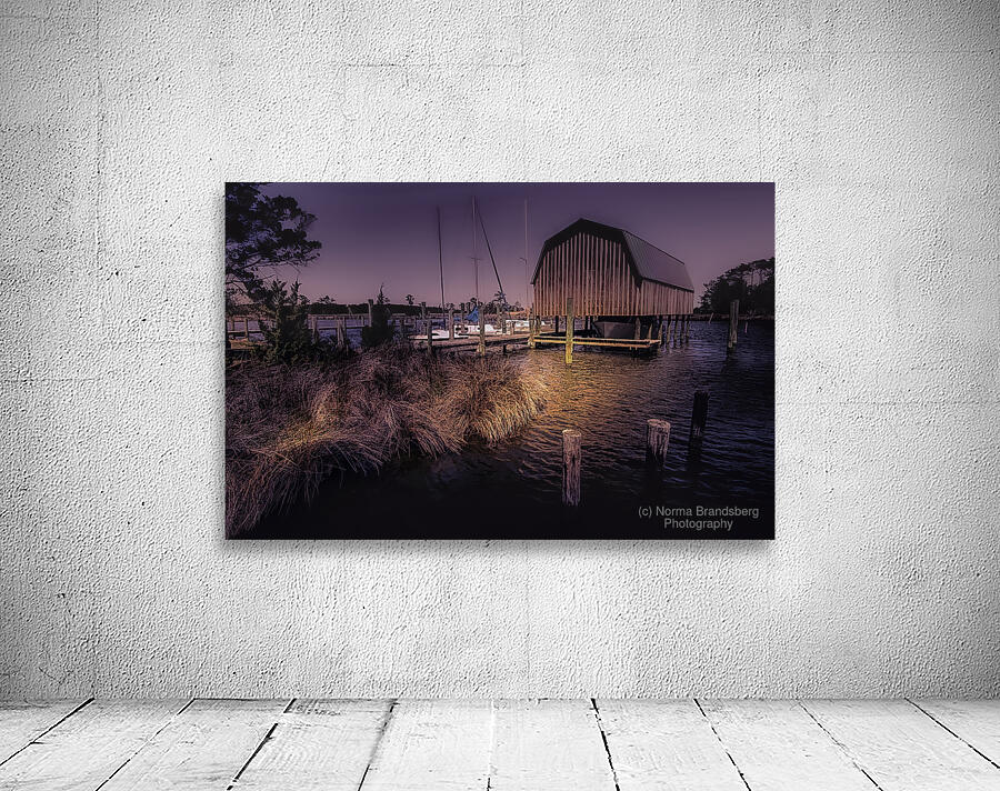 Roanoke Island Boathouse Wall Preview