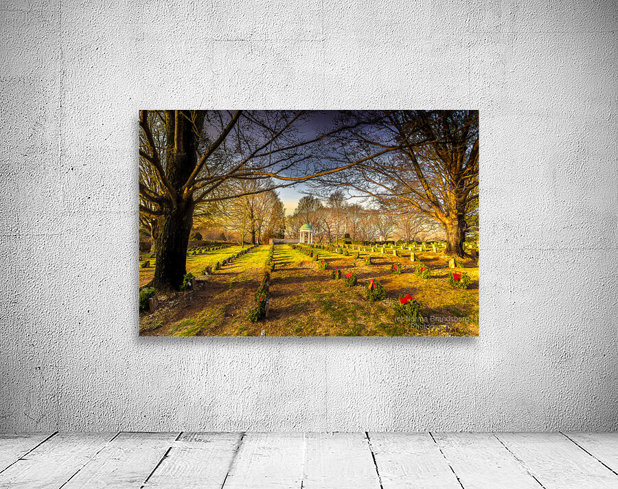 Old City Civil War Cemetery Christmas Wreaths Wall Preview