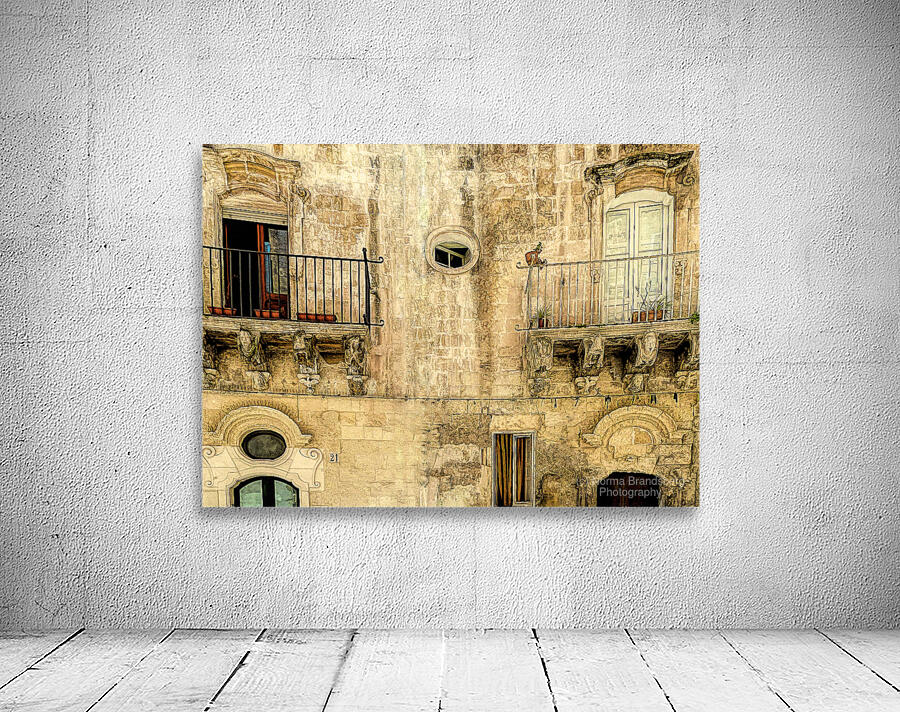 Pulgia Four Ancient Doors in Lecce Wall Preview