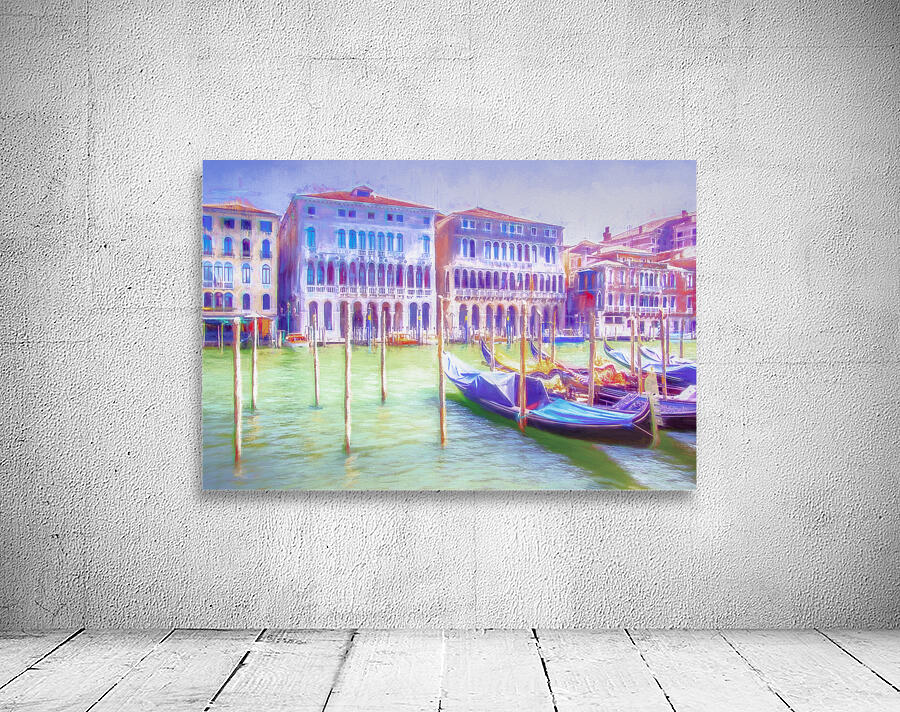 Venice Grand Canal Gondolas Wall Preview
