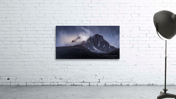 Dolomite Skyline Sunset Sesto  at Night Wall Preview