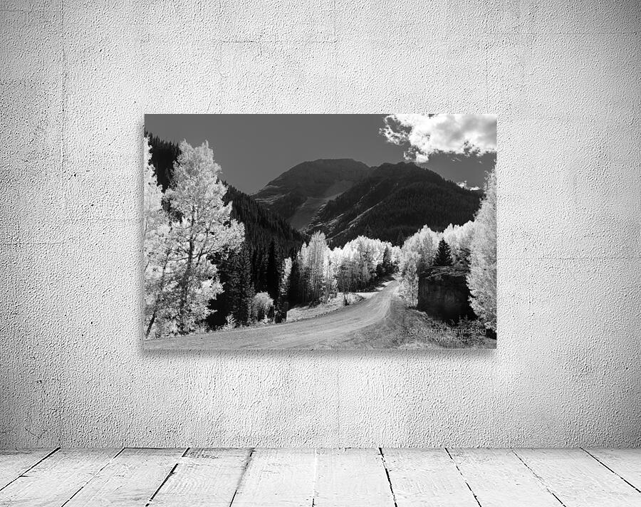 Colorado Back Roads Silhouette Wall Preview