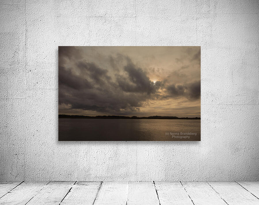 Port Royal Sound South Carolina Storm Clouds Wall Preview