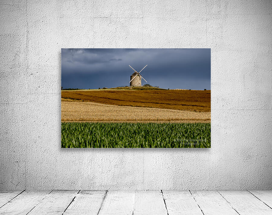Mont Saint Michel Moulin de Moidrey Windmill  Wall Preview