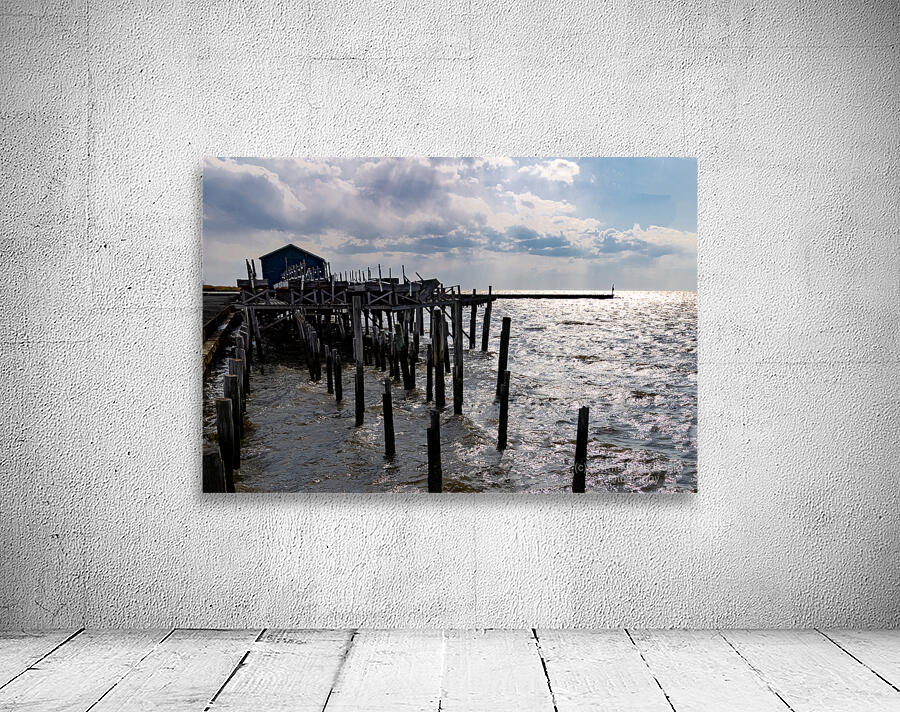 Chesapeake Crab  Shack Sunset Wall Preview