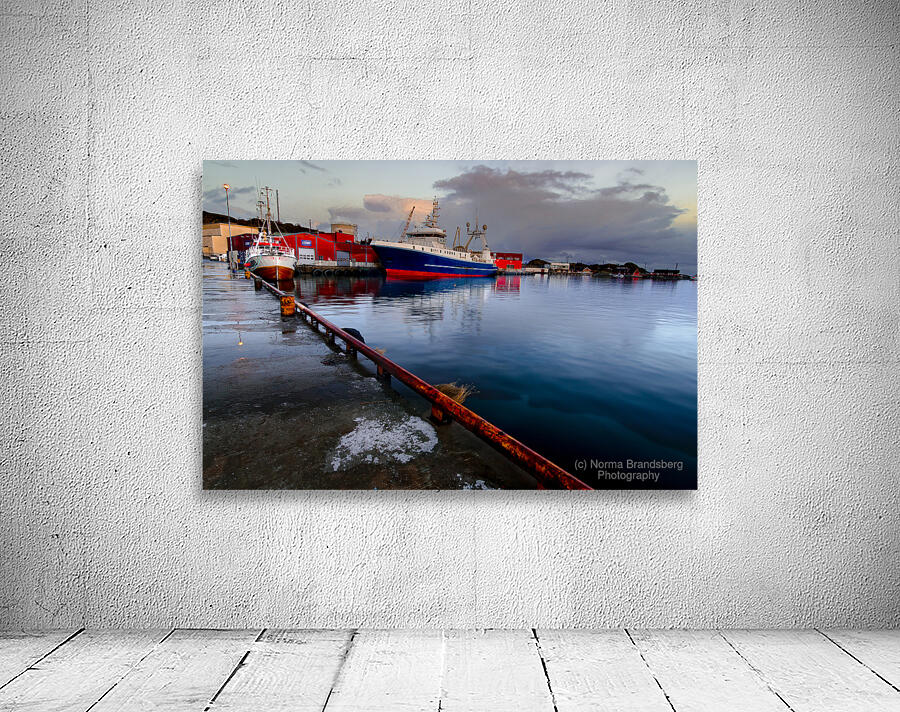 Lofoten Norway Stamsund Fishing Fleet Wall Preview