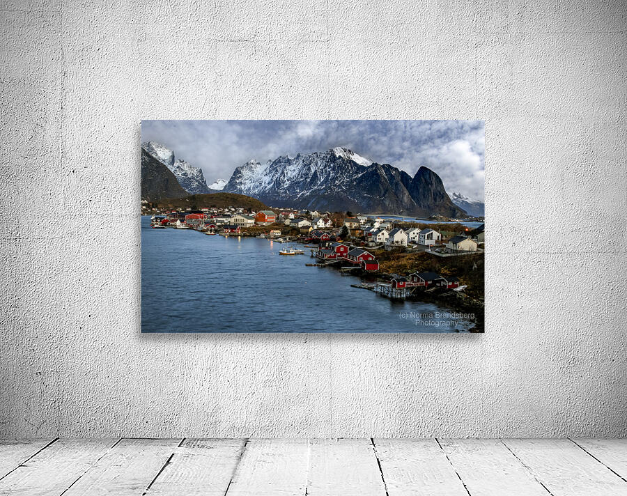 Lofoten Islands Vista in Reine Wall Preview