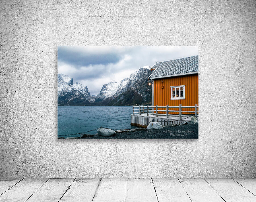 All About the View from the Ochre Rorbu Wall Preview