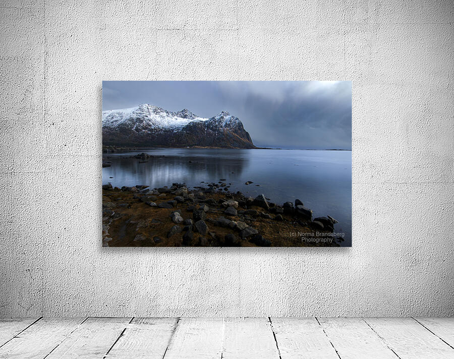 Lofoten Islands Coastline Wall Preview