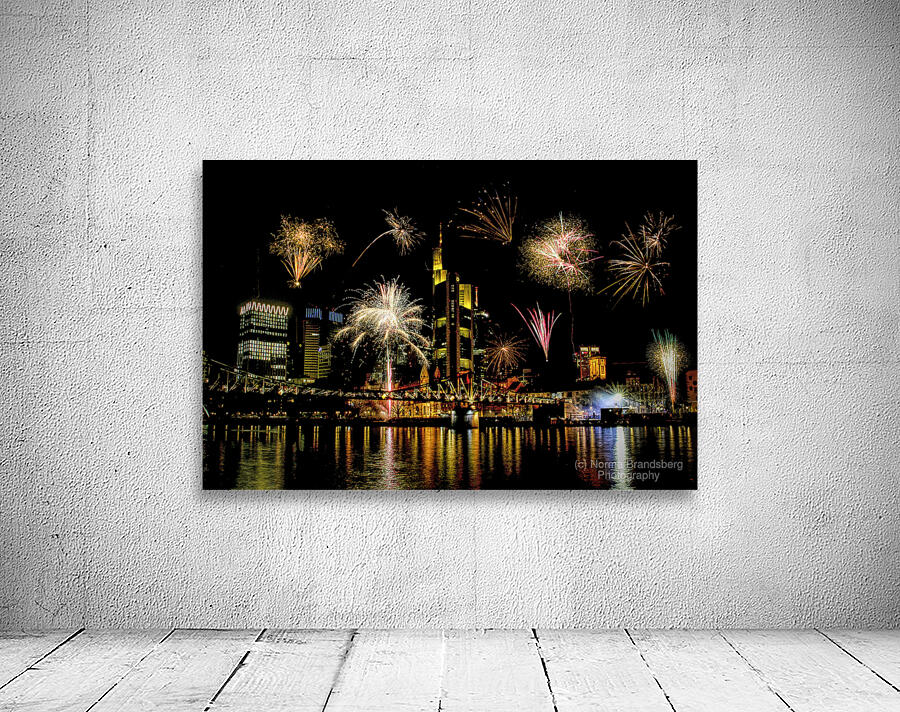 New Years in Frankfurt Fireworks Wall Preview