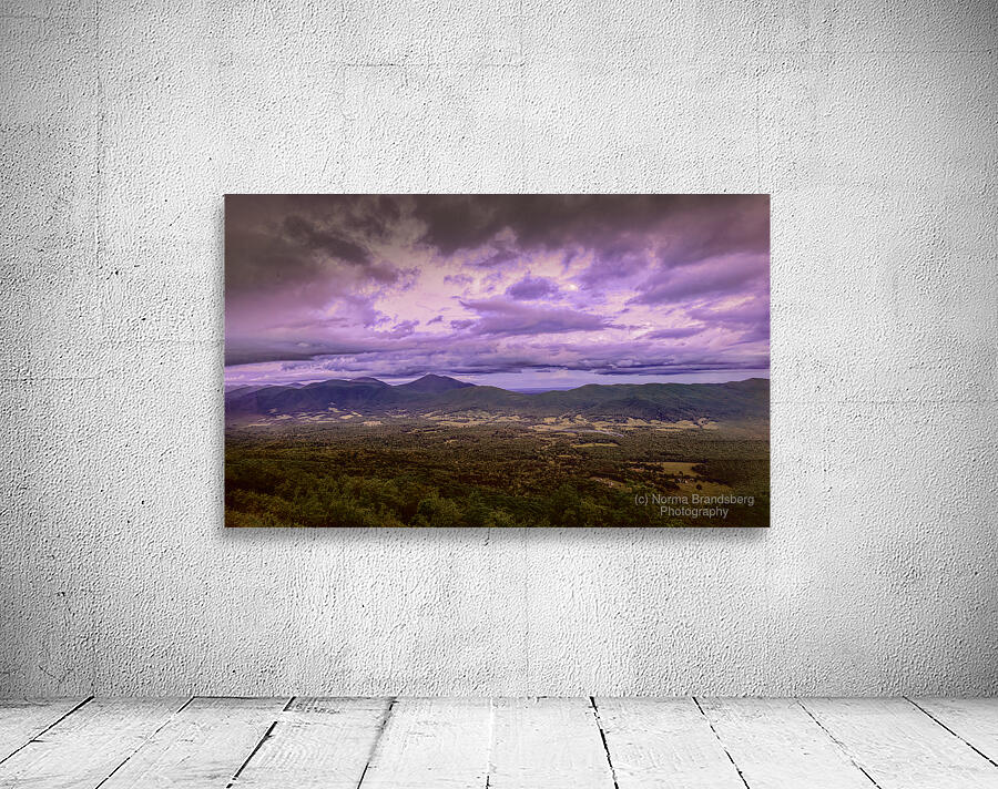 Blue Ridge Parkway Mountains Overlook Wall Preview