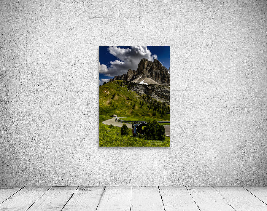 Val Gardena Mountain Sign Wall Preview