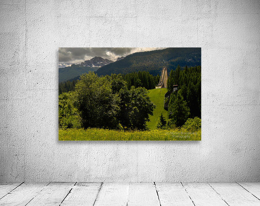 Cortina dAmpezzo Ski Jump Wall Preview