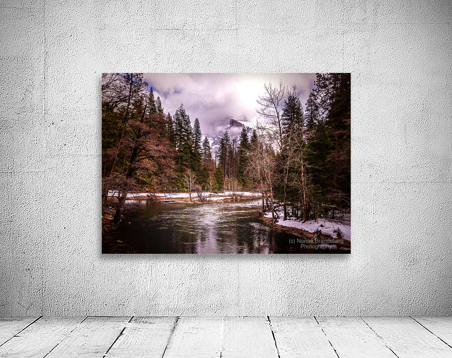 Up the Yosemite Merced River Valley Wall Preview