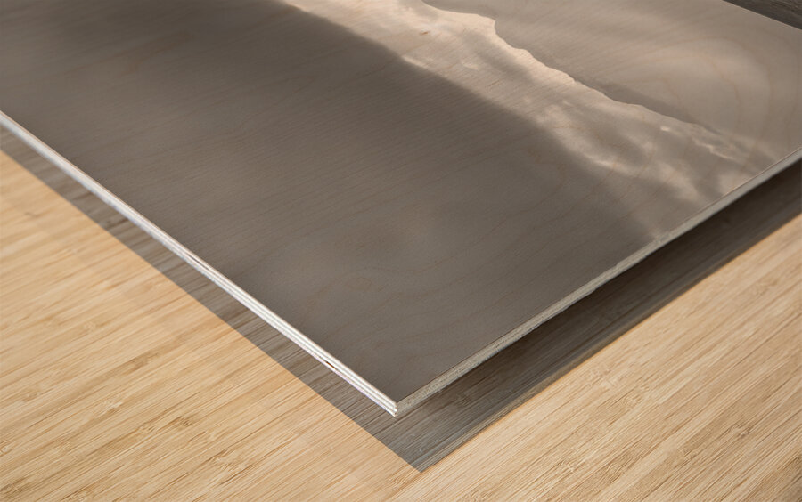 Balestrand Norway Sunset Sun Rays Wood print