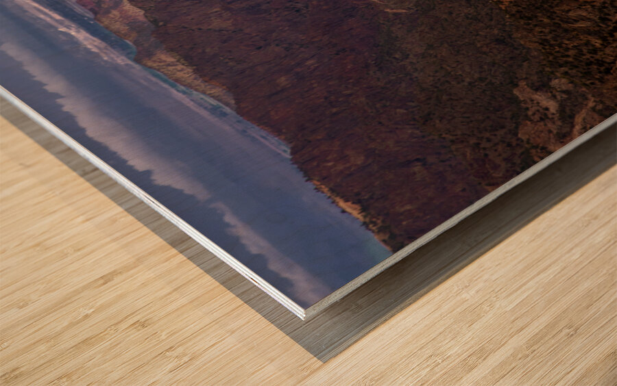 Gunnison Black Canyon Wood print