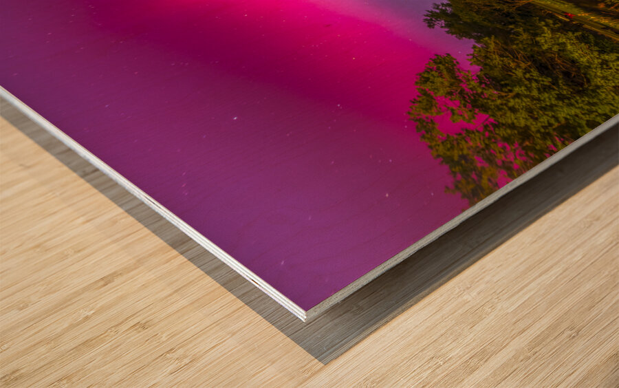 Blue Ridge Parkway Peaks of Otter 1 Wood print