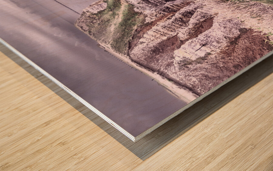 La Poterie Cap dAntifer Cliffs  Wood print