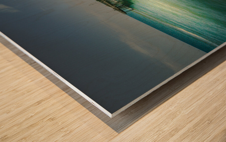 Nags Head Fishing Pier Wood print