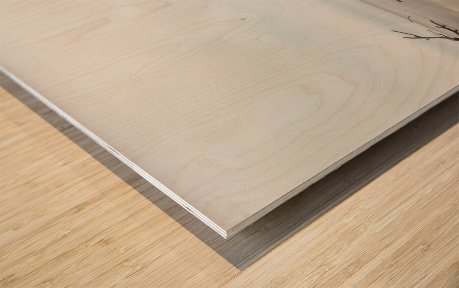 Botany Bay Tree 2 Wood print