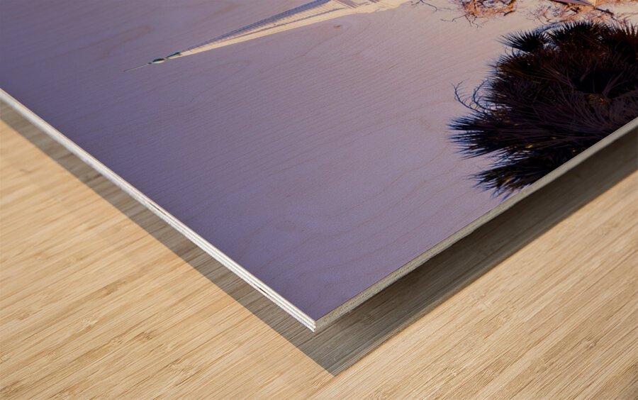 Waccamaw River Church Wood print