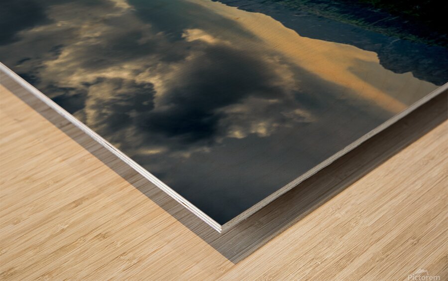 Nova Levente Hotel Val di Fassa Landscape Wood print