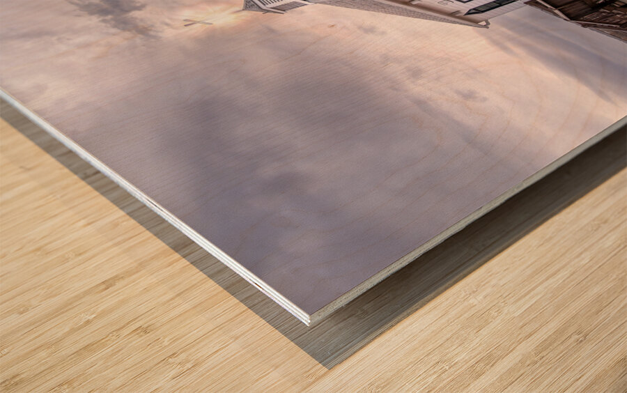 Pawleys Island Chapel Wood print