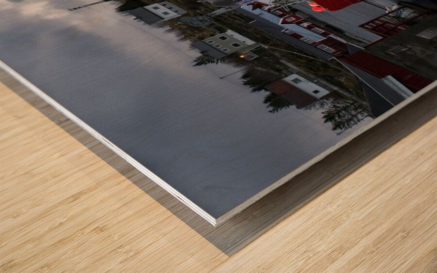 Norwegian Fishing Trawler Wood print