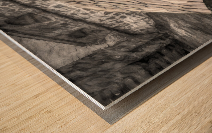 Oslo Akershus Fortress and Castle Barn Wood print