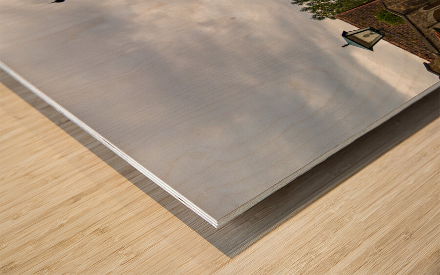 Rothenburg Old City Wall Wood print