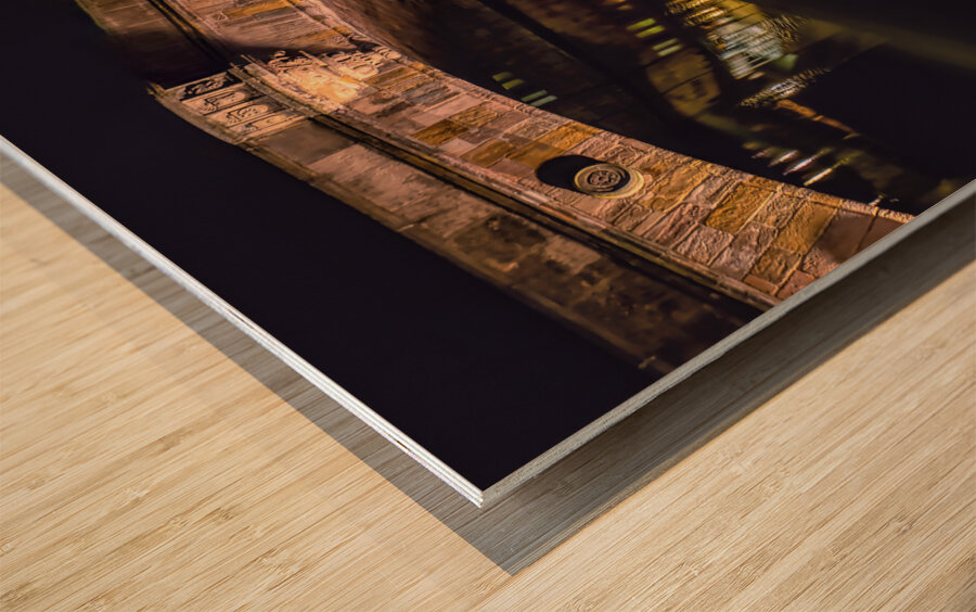 Fleisch Bridge Nuremberg Germany  Wood print