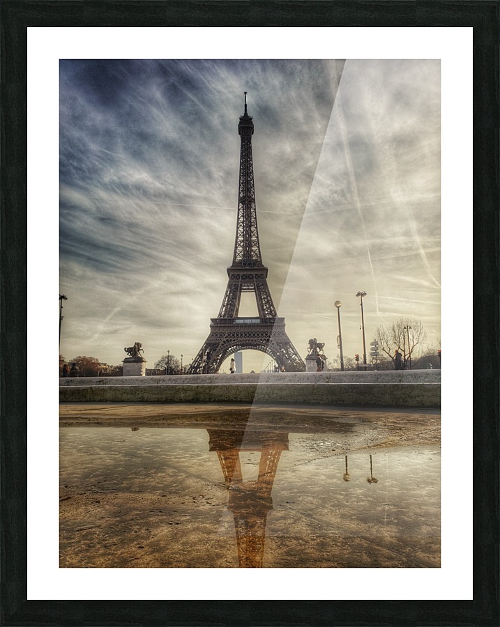 Eiffel Tower Picture Frame print