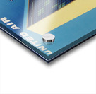 United Airlines Poster New York Acrylic print