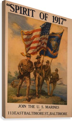 Spirit of 1917 Canvas Print